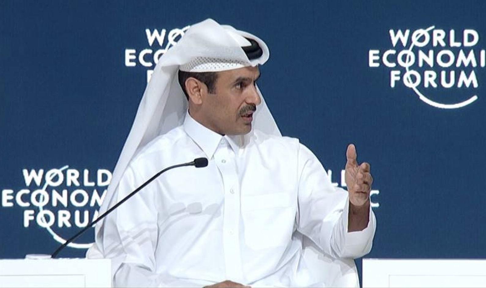 Qatar’s energy minister urges responsible use of oil, gas resources at World Economic Forum panel